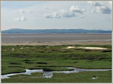 Morecambe Bay Sands from 
			Hest Bank